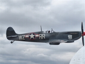 Customer Photo of Wing to Wing with a Spitfire (Squadron Leader)
